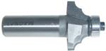 MAGNATE 3456 Classic Double Round Over Router Bit - 5/32" Radius; 1/2" Cutting Length; 1/2" Shank Diameter; 1-1/2" Shank Length; 1-1/8" Overall Diameter; 2-Flute Carbide Tipped with a Magnate BR-03 Bearing