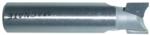 MAGNATE 350 Plunge Button Router Bit - 1/2" Cutting Diameter; 3/8" Button Diameter; 1/2" Shank Diameter; 1/4" Radius; 2" Shank Length; 2-Flute Carbide Tipped