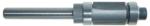 MAGNATE 360 Flush Trim with Top and Bottom Bearings Router Bit - 1/2" Overall Diameter; 5/8" Cutting Length; 1/4" Shank Diameter; 1-1/2" Shank Length; BR-03 Bearing; 3 Degree Down Shear, 2-Flute Carbide Tipped