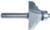 MAGNATE 3601 Cove & Bead 1/4" Shank Diameter Router Bit - 3/16", 1/4" Radius (Bead, Cove); 5/8" Cutting Height; 1-5/16" Overall Diameter; BR-03 Bearing; 1-1/4" Shank Length, 2-Flute Carbide Tipped