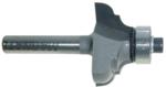 MAGNATE 3603 Cove & Bead 1/4" Shank Diameter Router Bit - 5/32", 5/32" Radius (Bead, Cove); 1/2" Cutting Height; 1-1/8" Overall Diameter; BR-03 Bearing; 1-1/4" Shank Length, 2-Flute Carbide Tipped