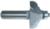 MAGNATE 3604 Cove & Bead 1/2" Shank Diameter Router Bit With Magnate BR-03 bearing - 3/16", 5/16" Radius (Bead, Cove); 3/4" Cutting Height; 1-1/2" Overall Diameter; 1-1/2" Shank Length, 2-Flute Carbide Tipped