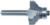 MAGNATE 3605 Cove & Bead 1/4" Shank Diameter Router Bit - 1/8", 1/8" Radius (Bead, Cove); 7/16" Cutting Height; 1" Overall Diameter; BR-03 Bearing; 1-1/4" Shank Length, 2-Flute Carbide Tipped