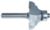 MAGNATE 3606 Cove & Bead 1/4" Shank Diameter Router Bit - 3/16", 3/16" Radius (Bead, Cove); 9/16" Cutting Height; 1-1/4" Overall Diameter; BR-03 Bearing; 1-1/4" Shank Length, 2-Flute Carbide Tipped