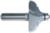 MAGNATE 3609 Cove & Bead 1/2" Shank Diameter Router Bit With Magnate BR-03 bearing - 3/8", 3/8" Radius (Bead, Cove); 1" Cutting Height; 2" Overall Diameter; 1-1/2" Shank Length, 2-Flute Carbide Tipped