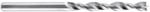 Amana 363032 Brad Point Right-Handed Solid Carbide Drill - 3.2mm Drill Diameter; 55mm Overall Length; 3.2mm Shank Diameter