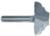 MAGNATE 3642 Cove & Bead Plunge Router Bit - 3/16", 3/16" Radius (Bead, Cove); 9/16" Cutting Height; 1-1/4" Cutting Diameter; 1/4" Shank Diameter, 1-1/4" Shank Length, 2-Flute Carbide Tipped