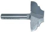 MAGNATE 3642 Cove & Bead Plunge Router Bit - 3/16", 3/16" Radius (Bead, Cove); 9/16" Cutting Height; 1-1/4" Cutting Diameter; 1/4" Shank Diameter, 1-1/4" Shank Length, 2-Flute Carbide Tipped
