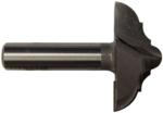 Magnate 3654 Provincial Plunge Router Bit - 7/8" Cutting Length; 1/2", 1" & 1/4" Radius; 2" Shank Length
