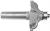MAGNATE 3703 Ogee with Fillet Router Bit - 11/16" Cutting Height; 1/2" Shank Diameter; 2-11/16" Overall Length; 1/4" Radius; 1-5/8" Overall Diameter; 2-Flute Carbide Tipped