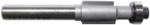 MAGNATE 371 Flush Trim with Glue Space Router Bit - 3/8" Overall Diameter; 1/2" Cutting Length; 1/4" Glue Space; 1/4" Shank Diameter; 1-1/4" Shank Length; Use Magnate BR-02 bearing; 2-Flute Carbide Tipped