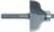 MAGNATE 3725 Ogee 1/4" Shank Router Bit - 5/8" Cutting Height; 3/16", 1/4" Radius (Bead, Cove); 1-3/8" Overall Diameter; 1-1/4" Shank Length, 2-Flute with a Magnate BR-03 Bearing, Carbide Tipped