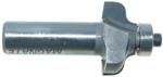 MAGNATE 3726 Ogee 1/2" Shank Router Bit - 1/2" Cutting Height; 5/32", 5/32" Radius (Bead, Cove); 1-1/8" Overall Diameter; 1-1/2" Shank Length, 2-Flute with a Magnate BR-03 Bearing, Carbide Tipped