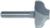 MAGNATE 3742 Plunge Ogee Router Bit - 1" Cutting Diameter; 3/8" Small Diameter; 9/16" Cutting Height; 3/16" Radius; 1-1/4" Shank Length; 1/4" Shank Diameter, 2-Flute Carbide Tipped