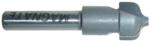 MAGNATE 3744 Plunge Ogee Router Bit - 1/2" Cutting Diameter; 5/32" Small Diameter; 3/8" Cutting Height; 5/64" Radius; 1-1/4" Shank Length; 1/4" Shank Diameter, 2-Flute Carbide Tipped