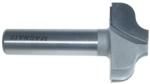 MAGNATE 3748 Plunge Ogee Router Bit - 1-1/2" Cutting Diameter; 1/2" Small Diameter; 3/4" Cutting Height; 1/4" Radius; 1-1/2" Shank Length; 1/2" Shank Diameter, 2-Flute Carbide Tipped
