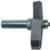 MAGNATE 3803 Raised Panel Router Bit, 5 Degree Face-Cut - 1-1/16" Reveal ; 2-5/8" Overall Diameter; 1/2" Shank Diameter; 1/8" Radius; 1-1/2" Shank Length; 2-Flute Horizontal, Carbide Tipped