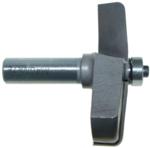 MAGNATE 3803 Raised Panel Router Bit, 5 Degree Face-Cut - 1-1/16" Reveal ; 2-5/8" Overall Diameter; 1/2" Shank Diameter; 1/8" Radius; 1-1/2" Shank Length; 2-Flute Horizontal, Carbide Tipped