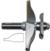 MAGNATE 3805C Raised Panel Router Bit, Ogee with Under Cutter - 1-3/8" Reveal ; 3-1/2" Overall Diameter; BR-05 Bearing; 2-Flute Horizontal, Carbide Tipped