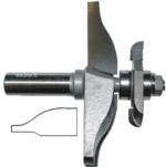 MAGNATE 3805C Raised Panel Router Bit, Ogee with Under Cutter - 1-3/8" Reveal ; 3-1/2" Overall Diameter; BR-05 Bearing; 2-Flute Horizontal, Carbide Tipped