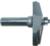 MAGNATE 3806 Raised Panel Router Bit, 12 Degree Face-Cut with Quarter Round - 1-1/16" Reveal ; 2-5/8" Overall Diameter; 1/2" Shank Diameter; 1/8" Radius; 1-1/2" Shank Length; 2-Flute Horizontal, Carbide Tipped