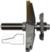 Magnate 3806C Raised Panel Router Bit, 12 Degree Face-Cut with Quarter Round with Under Cutter - 1-3/8" Reveal ; 3-1/2" Overall Diameter; 5/32" Radius; BR-05 Bearing