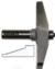 MAGNATE 3809B Raised Panel Router Bit, 18 Degree Face-Cut - 1-1/2" Reveal ; 3-1/2" Overall Diameter; 1/2" Shank Diameter; 1/8" Radius; 1-1/2" Shank Length; 2-Flute Horizontal, Carbide Tipped