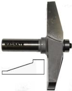 MAGNATE 3809B Raised Panel Router Bit, 18 Degree Face-Cut - 1-1/2" Reveal ; 3-1/2" Overall Diameter; 1/2" Shank Diameter; 1/8" Radius; 1-1/2" Shank Length; 2-Flute Horizontal, Carbide Tipped