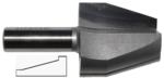MAGNATE 3814 Raised Panel Router Bit, Vertical 15 Degree Face-Cut - 1-5/8" Cutting Height; 1/2" Shank Diameter; 1-1/8" Overall Diameter; 1-1/2" Shank Length; 2-Flute Carbide Tipped