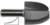 MAGNATE 3817 Raised Panel Router Bit, Vertical Convex - 1-5/8" Cutting Height; 1/2" Shank Diameter; 1-1/8" Overall Diameter; 1-1/2" Shank Length; 2-Flute Carbide Tipped