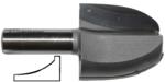 MAGNATE 3817 Raised Panel Router Bit, Vertical Convex - 1-5/8" Cutting Height; 1/2" Shank Diameter; 1-1/8" Overall Diameter; 1-1/2" Shank Length; 2-Flute Carbide Tipped