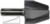 MAGNATE 3819 Raised Panel Router Bit, Vertical 18 Degree Face-Cut - 1-5/8" Cutting Height; 1/2" Shank Diameter; 1-1/8" Overall Diameter; 1/8" Radius; 1-1/2" Shank Length; 2-Flute Carbide Tipped