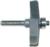 MAGNATE 3823 Raised Panel Router Bit, 5 Degree Face-Cut - 3/4" Reveal ; 2" Overall Diameter; 1/4" Shank Diameter; 3/32" Radius; 1-1/4" Shank Length; 2-Flute Horizontal, Carbide Tipped