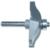 MAGNATE 3825 Raised Panel Router Bit, Ogee - 3/4" Reveal ; 2" Overall Diameter; 1/4" Shank Diameter; 1-1/4" Shank Length; 2-Flute Horizontal, Carbide Tipped