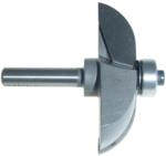 MAGNATE 3827 Raised Panel Router Bit, Convex - 3/4" Reveal ; 2" Overall Diameter; 1/4" Shank Diameter; 1-1/4" Shank Length; 2-Flute Horizontal, Carbide Tipped