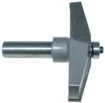 MAGNATE 3844 Raised Panel Router Bit, 15 Degree Face Cut - 1-1/4" Reveal ; 3" Overall Diameter; 1/2" Shank Diameter; 1-1/2" Shank Length; 2-Flute Horizontal, Carbide Tipped
