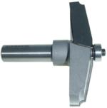 MAGNATE 3846 Raised Panel Router Bit, 12 Degree Face-Cut with Quarter Round - 1-1/4" Reveal ; 3" Overall Diameter; 1/2" Shank Diameter; 5/32" Radius; 1-1/2" Shank Length; 2-Flute Horizontal, Carbide Tipped
