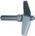 MAGNATE 3849 Raised Panel Router Bit, 18 Degree Face-Cut - 1-1/4" Reveal ; 3" Overall Diameter; 1/2" Shank Diameter; 1/8" Radius; 1-1/2" Shank Length; 2-Flute Horizontal, Carbide Tipped