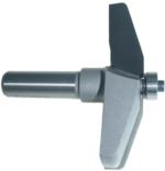 MAGNATE 3849 Raised Panel Router Bit, 18 Degree Face-Cut - 1-1/4" Reveal ; 3" Overall Diameter; 1/2" Shank Diameter; 1/8" Radius; 1-1/2" Shank Length; 2-Flute Horizontal, Carbide Tipped