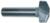 MAGNATE 3856 Raised Panel Groove, 25 Degree Face-Cut Router Bit - 1-1/8" Overall Diameter; 0.16" Profile Height; 3/8" Small Diameter; 1/2" Cutting Height; 1/2" Shank Diameter; 2-Flute Carbide Tipped