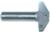 MAGNATE 3858 Raised Panel Groove, 25 Degree Face-Cut Router Bit - 1.575" Overall Diameter; 1/4" Profile Height; 1/2" Small Diameter; 9/16" Cutting Height; 1/2" Shank Diameter; 2-Flute Carbide Tipped