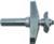 MAGNATE 3864 Raised Panel Router Bit, 15 Degree Face-Cut with Under Cutter - 15/16" Reveal ; 2-5/8" Overall Diameter; BR-40 Bearing; 2-Flute Horizontal, Carbide Tipped