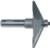 MAGNATE 3894 Raised Panel Router Bit, 25 Degree Face Cut - 1-7/32" Reveal ; 2-31/32" Overall Diameter; 1/2" Shank Diameter; 1-1/2" Shank Length; BR-03 Bearing; 2-Flute Horizontal, Carbide Tipped