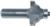 MAGNATE 3902 Wavy Edge Router Bit - 11/16" Cutting Height; 1/2" Shank Diameter; 2-1/2" Overall Length; 3/16" Radius; 1-1/4" Overall Diameter; 2-Flute Carbide Tipped