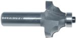 MAGNATE 3902 Wavy Edge Router Bit - 11/16" Cutting Height; 1/2" Shank Diameter; 2-1/2" Overall Length; 3/16" Radius; 1-1/4" Overall Diameter; 2-Flute Carbide Tipped