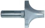 MAGNATE 3922 Plunge Roundover Router Bit - 5/8" Radius; 1/2" Small Diameter; 1/2" Shank Diameter; 1" Cutting Length; 1-1/2" Shank Length; 2-Flute Carbide Tipped