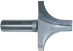 MAGNATE 3923 Plunge Roundover Router Bit - 3/4" Radius; 1/2" Small Diameter; 1/2" Shank Diameter; 1-1/8" Cutting Length; 1-1/2" Shank Length; 2-Flute Carbide Tipped