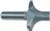 MAGNATE 3924 Plunge Roundover Router Bit - 9/16" Radius; 1/2" Small Diameter; 1/2" Shank Diameter; 15/16" Cutting Length; 1-1/2" Shank Length; 2-Flute Carbide Tipped