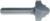 MAGNATE 3932 Classic Plunge Cutting Router Bit - 5/32" Radius; 3/4" Cutting Diameter; 1/4" Shank Diameter; 1/2" Cutting Height; 1-1/4" Shank Length; 2-Flute Carbide Tipped