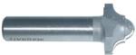 Magnate 3934 Classic Plunge Cutting Router Bit - 15/64" Radius; 1" Cutting Diameter; 1/2" Shank Diameter; 5/8" Cutting Height; 1-1/2" Shank Length